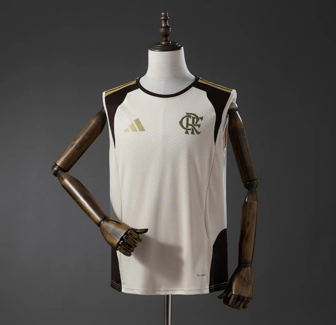 Camisa Regata Flamengo - Bege — Flamengo