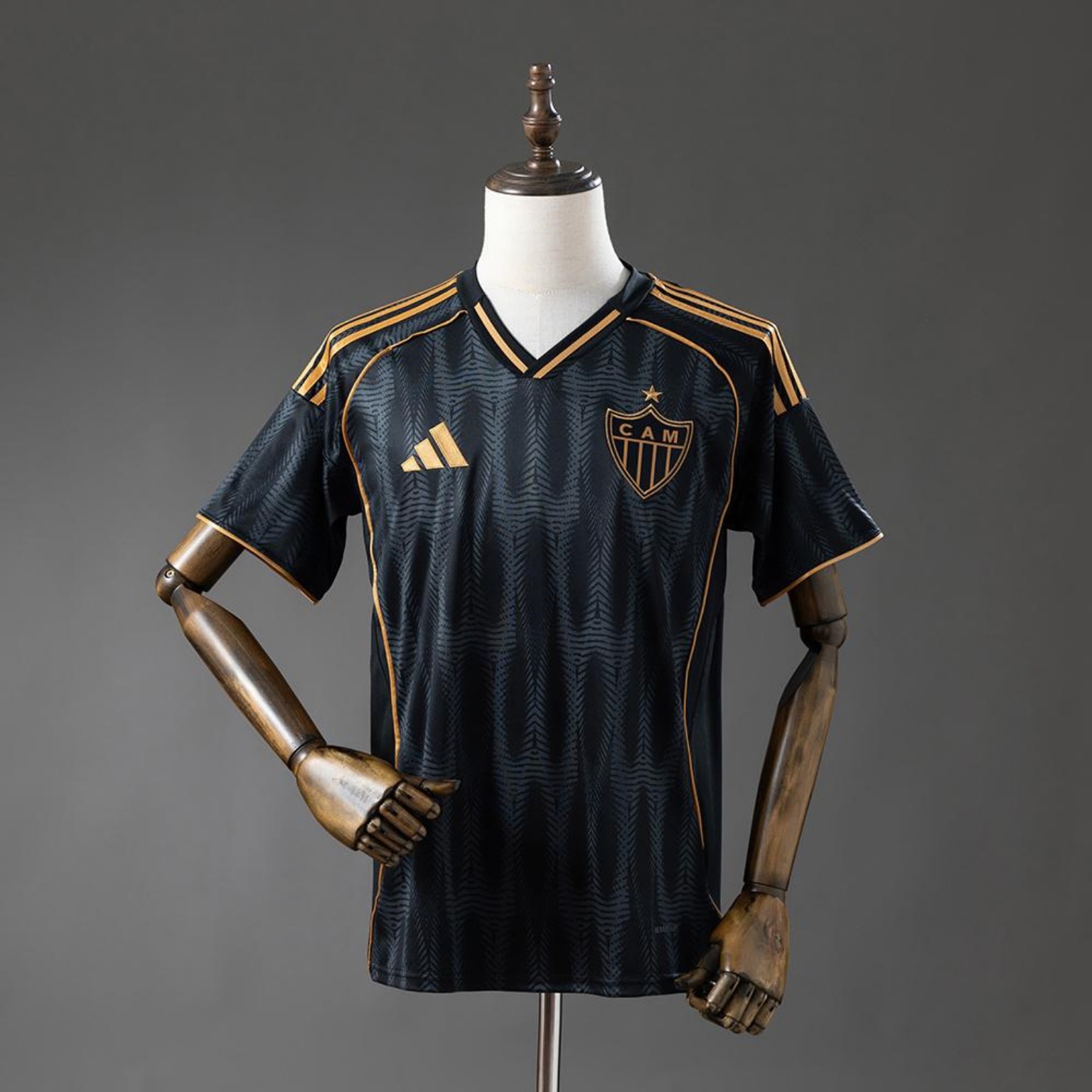 Camisa Atlético Mineiro Preta e Dourada — Atlético Mineiro